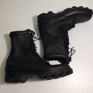 Altama Black Leather Combat Boots Size 12R
